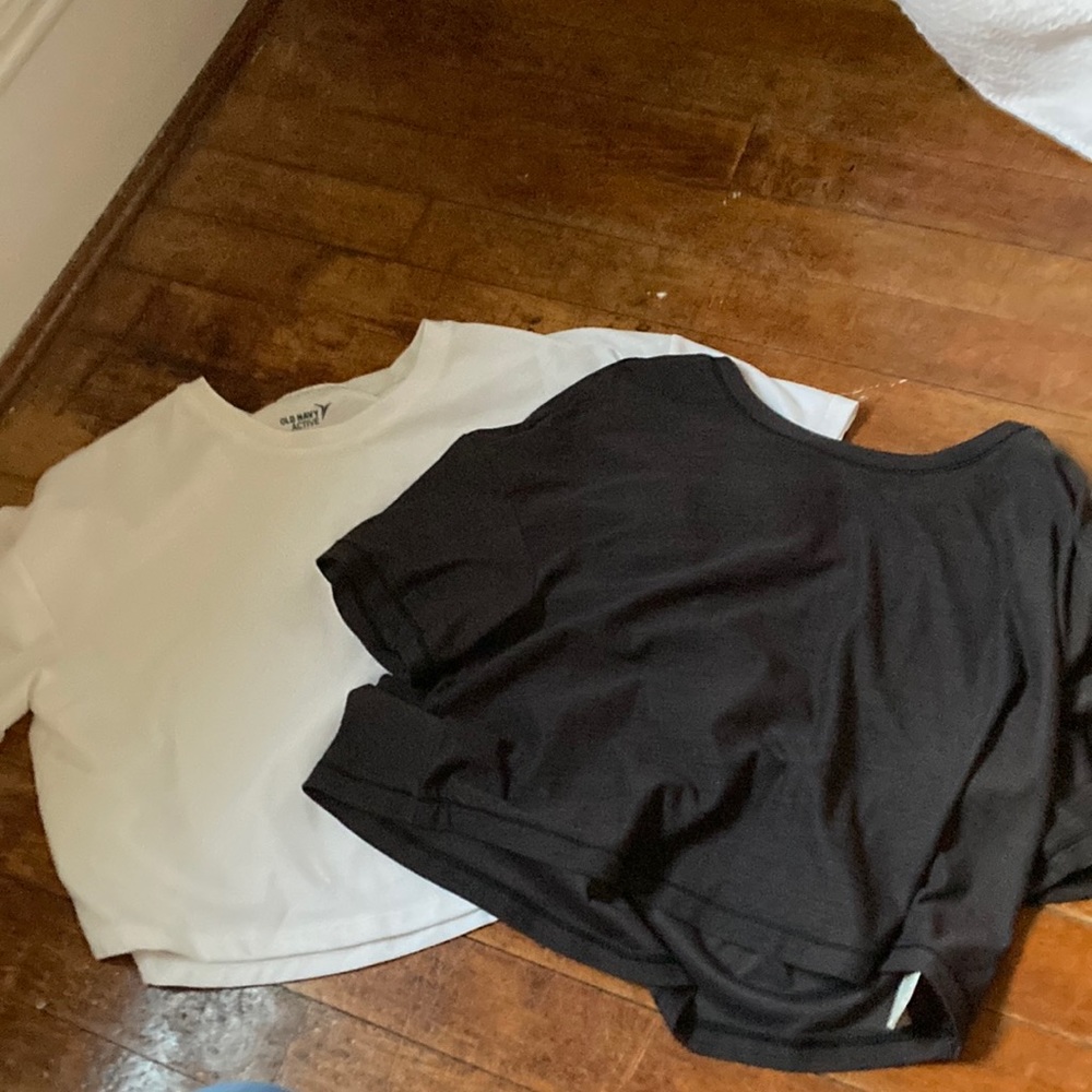 Old navy active wear workout crops